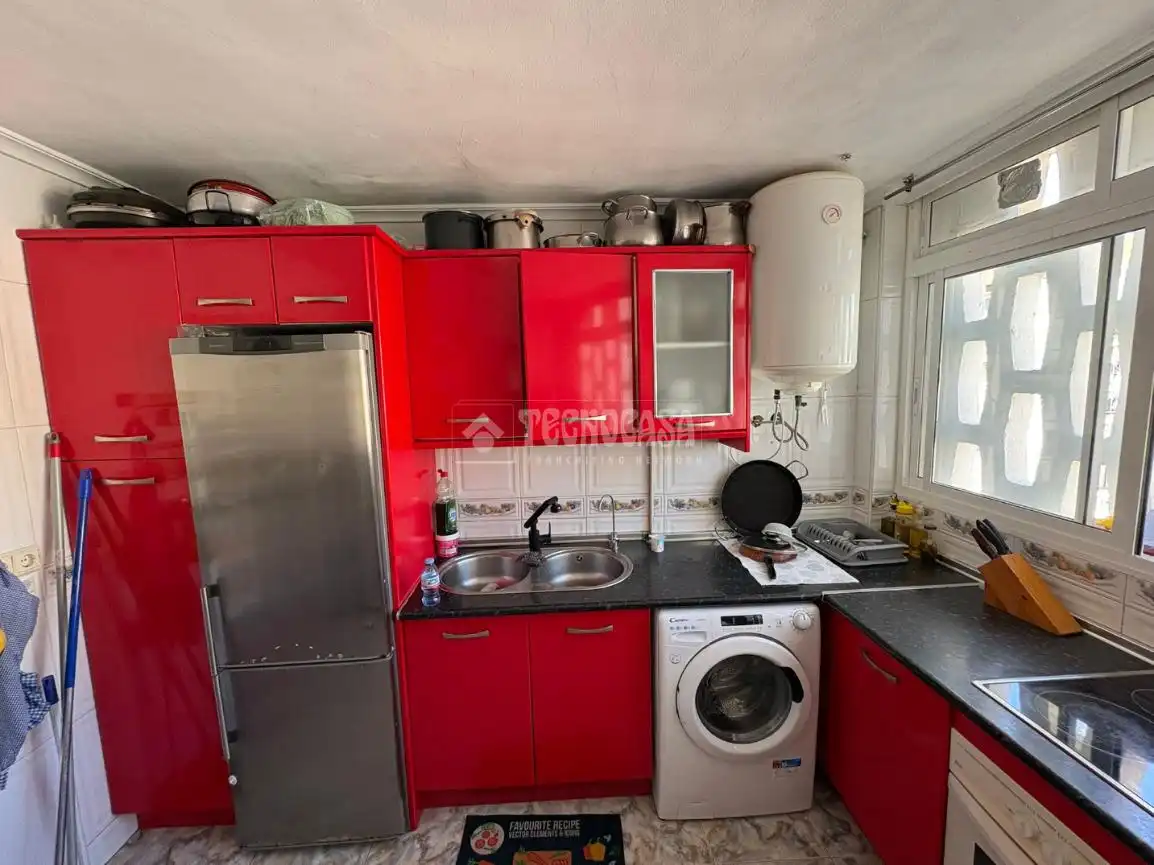 Cuina de Pis en venda en Málaga amb Aire condicionat i Terrassa