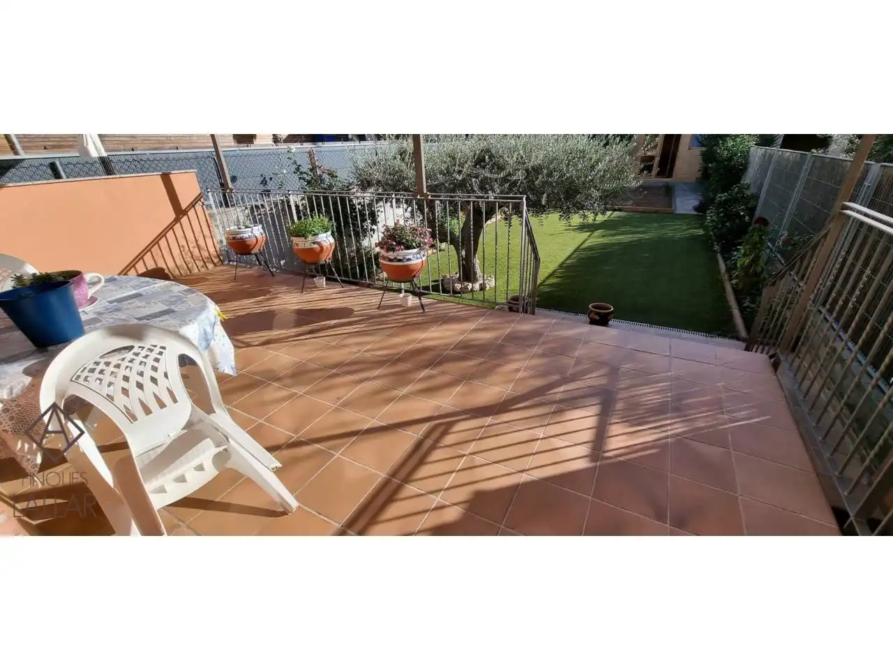 Terraza de Casa adosada en venta en Granollers con Calefacción, Jardín privado y Terraza