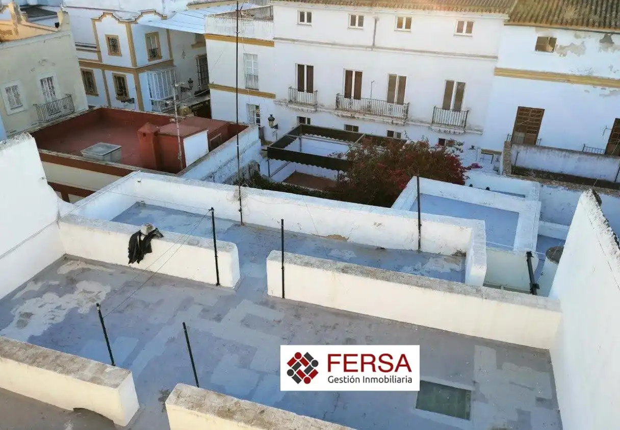 Vista exterior de Casa o chalet en venta en El Puerto de Santa María con Jardín privado, Terraza y Trastero