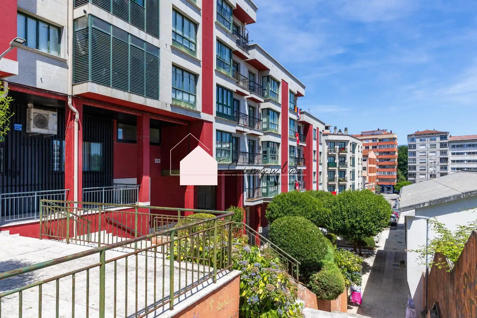 Exterior view of Flat for sale in Ponteareas  with Heating and Parquet flooring