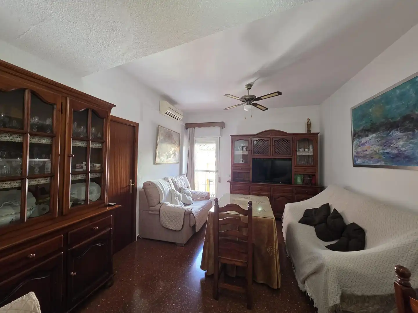 Bedroom of Flat for sale in Cuevas Bajas  with Air Conditioner, Heating and Furnished