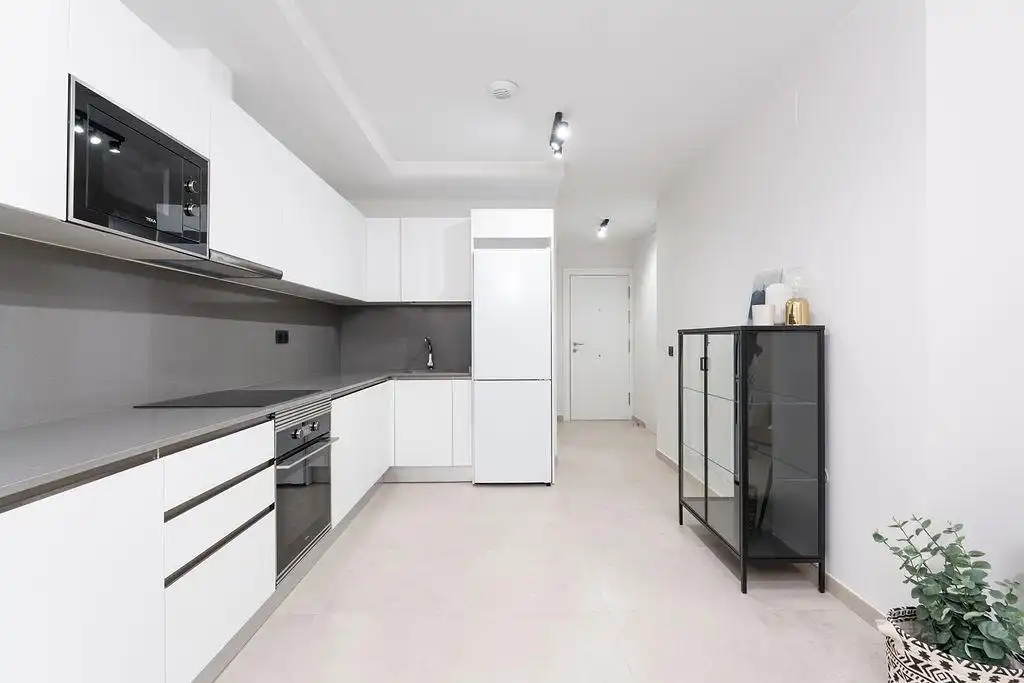Küche von Wohnung zur Miete in Las Palmas de Gran Canaria mit Möbliert