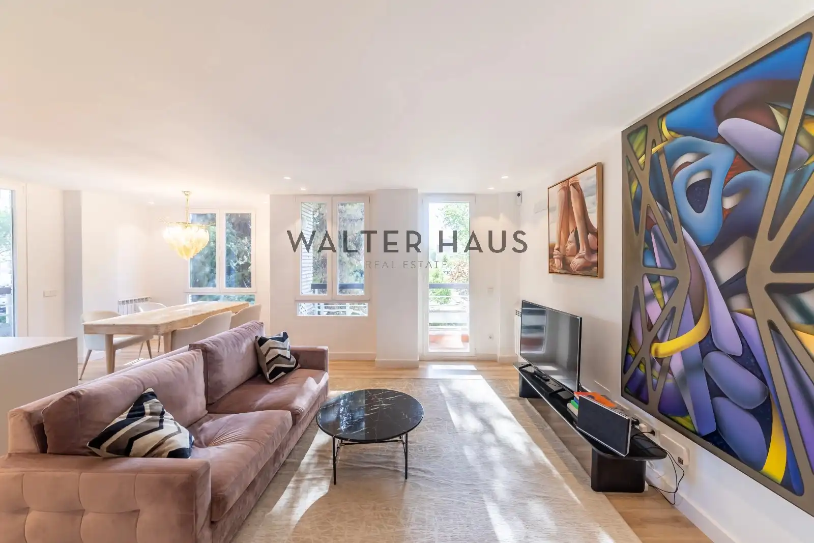 Sala de estar de Piso en venta en Madrid con Aire acondicionado, Calefacción y Horno