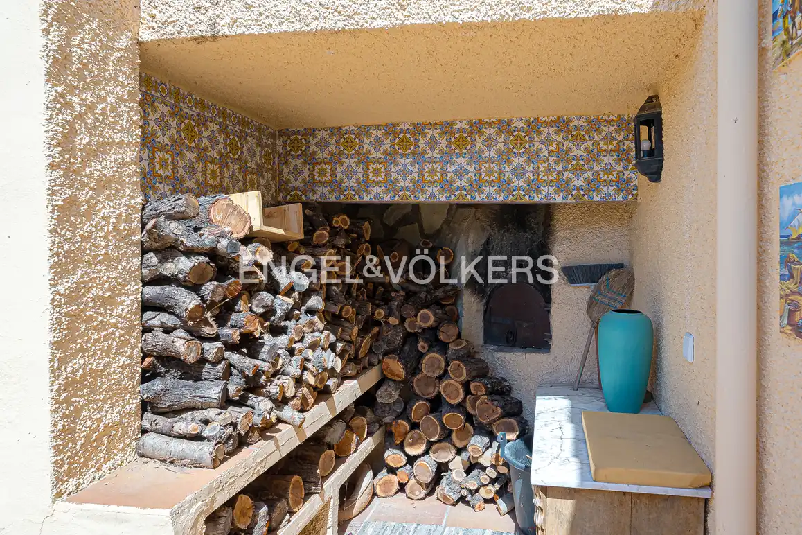 Terraza de Casa o chalet en venta en Relleu con Aire acondicionado, Jardín privado y Terraza