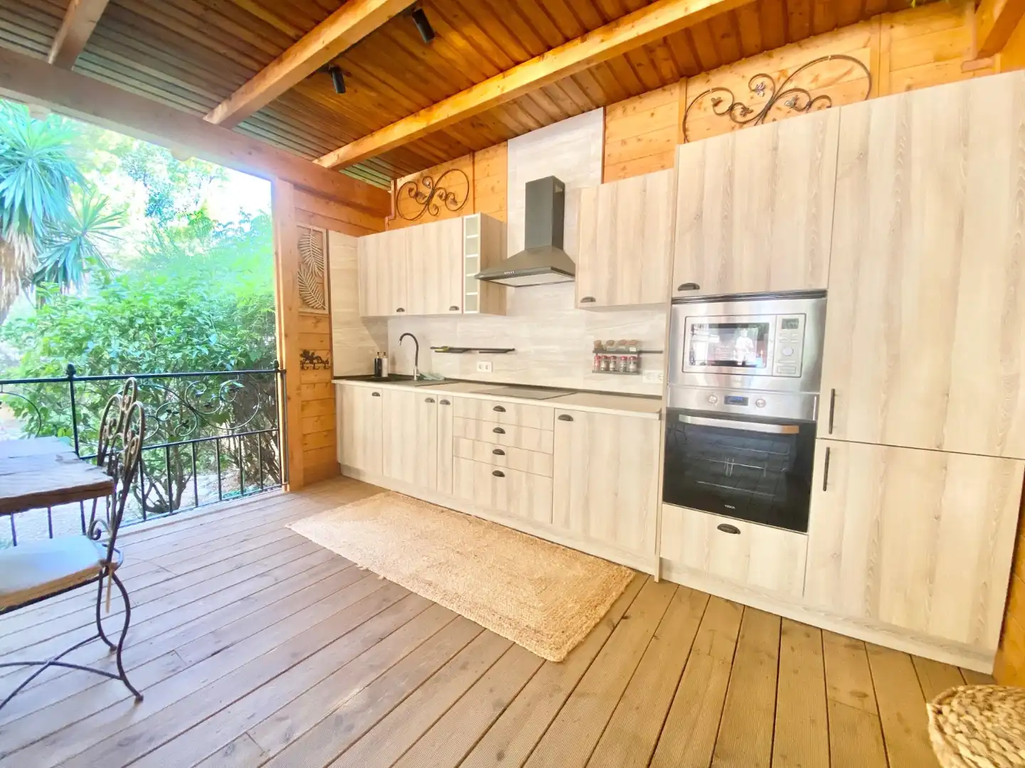 Cocina de Casa o chalet de alquiler en L'Alfàs del Pi con Aire acondicionado, Calefacción y Jardín privado