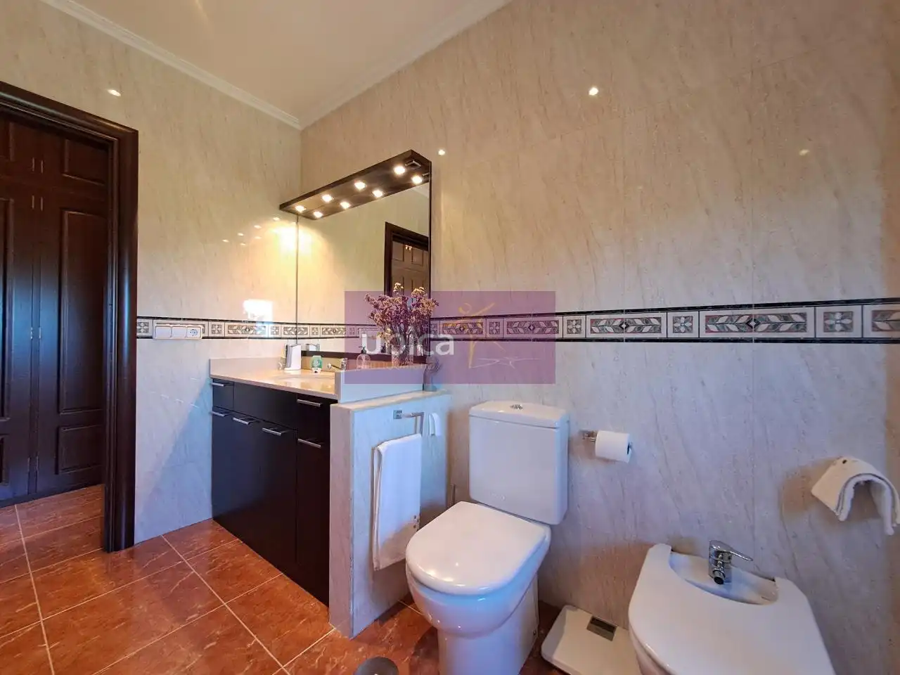 Baño de Casa o chalet en venta en Arbo con Calefacción, Jardín privado y Terraza