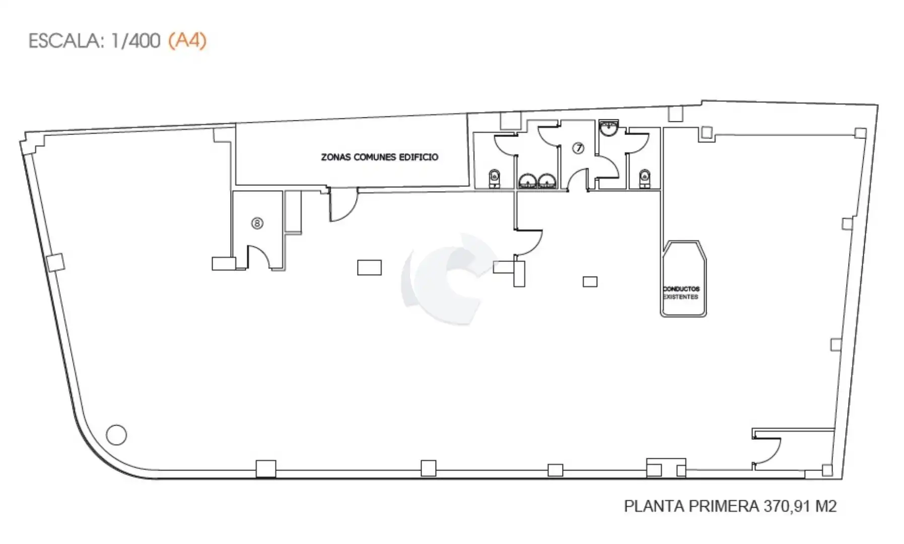Ufficio in affitto a Centro - Juan Flórez - Plaza Pontevedra, imagen 5