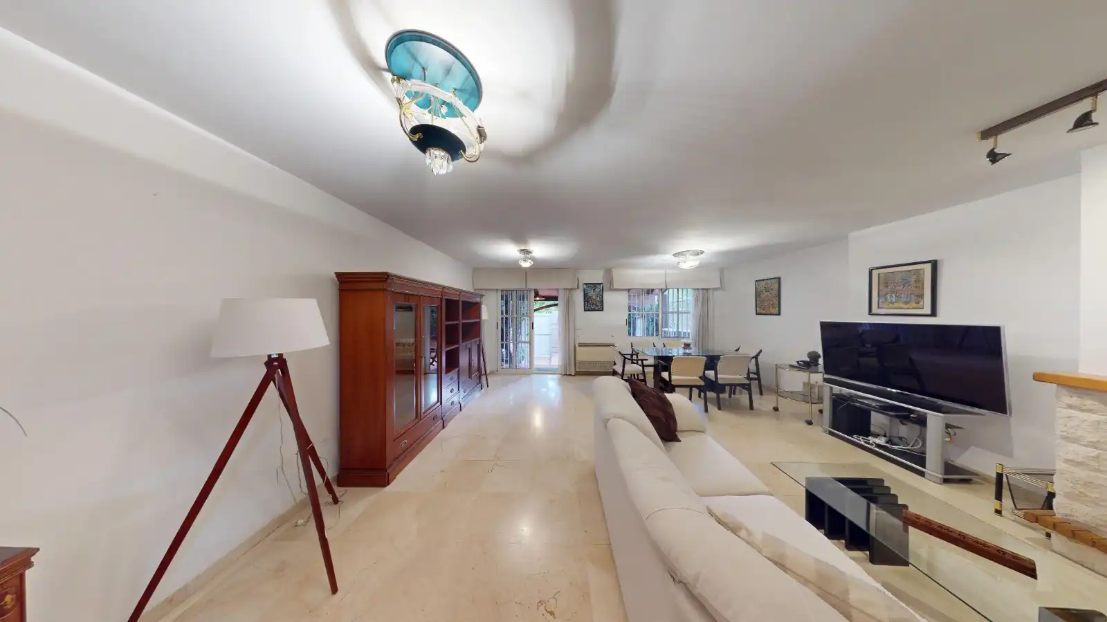 Living room of Detached homes for sale in Alicante / Alacant  with Air Conditioner, Heating and Private garden