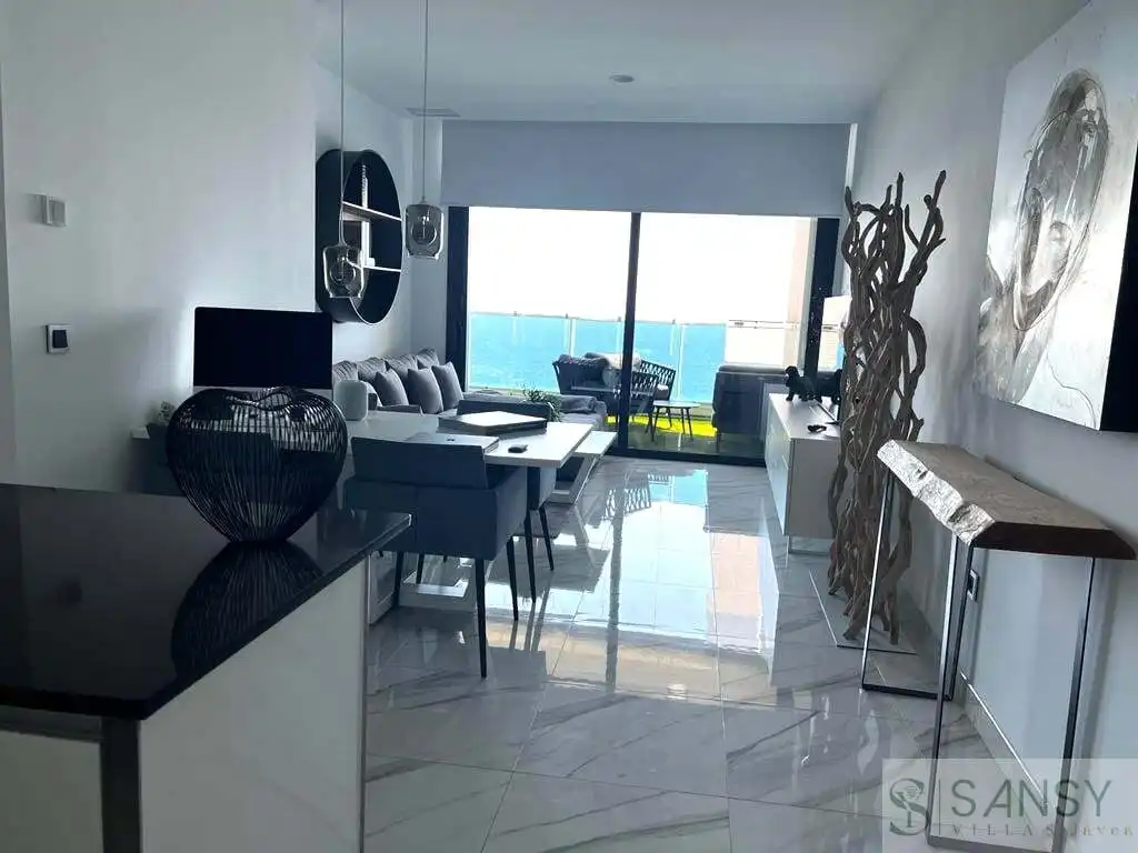 Living room of Apartments for sale in Benidorm  with Air Conditioner, Heating and Terrace