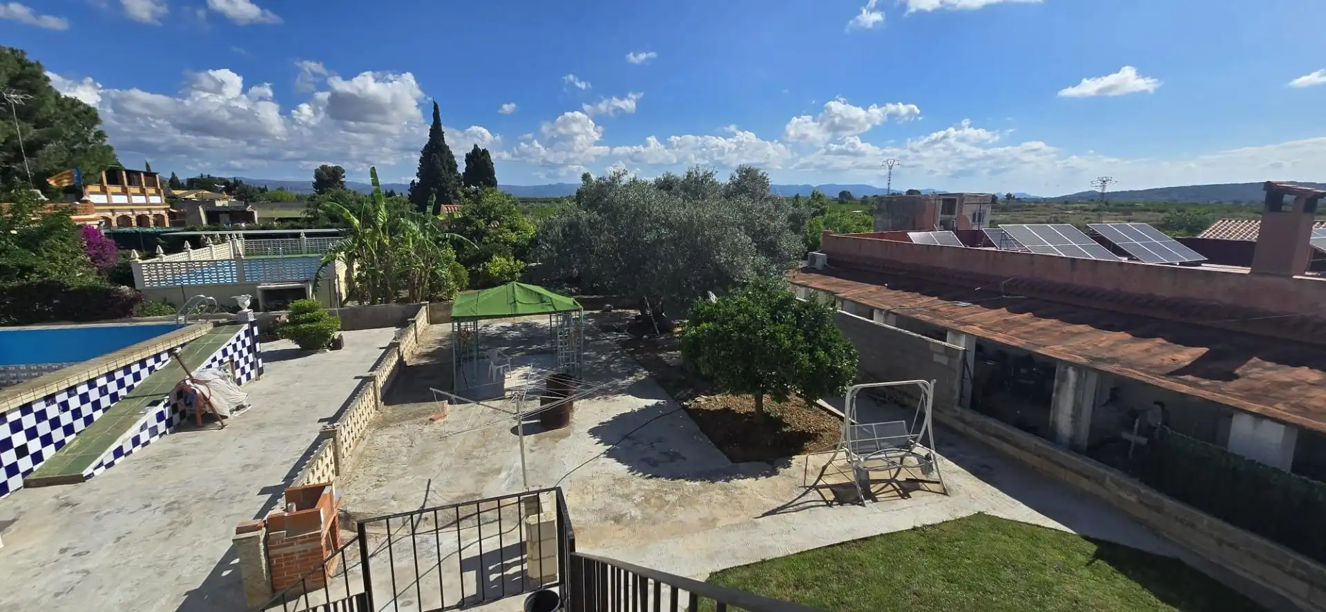 Terraza de Casa o chalet en venta en Llíria con Jardín privado, Terraza y Piscina comunitaria