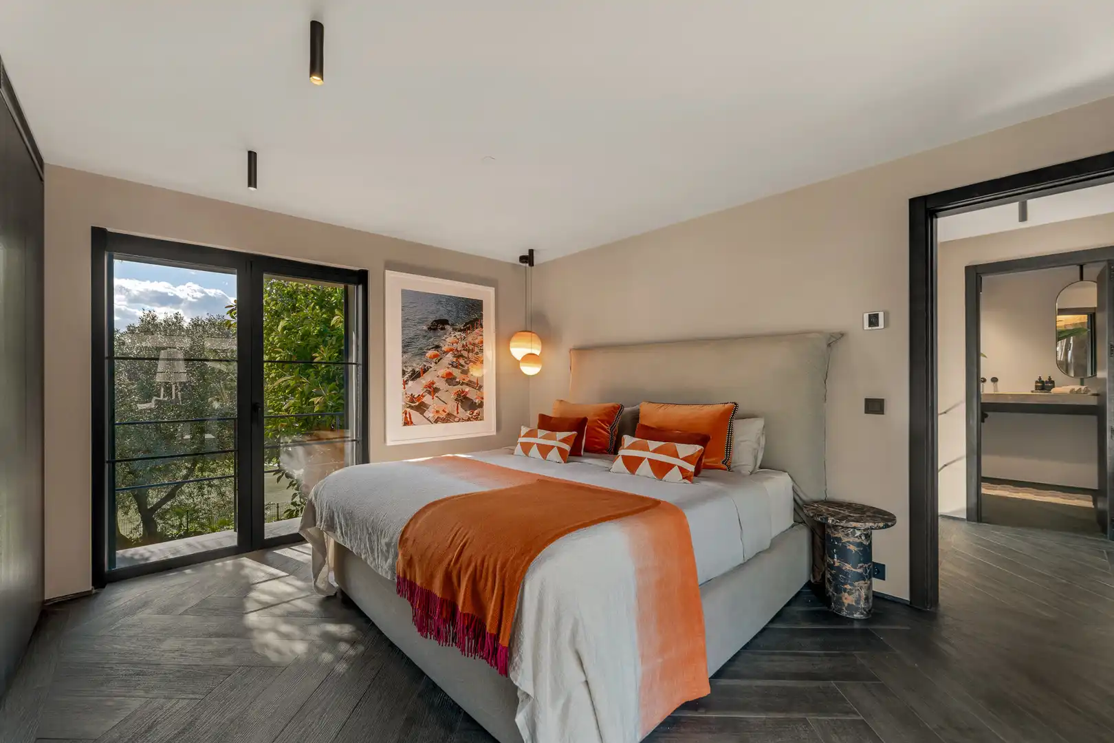 Bedroom of Houses for sale in Marbella  with Air Conditioner, Private garden and Terrace