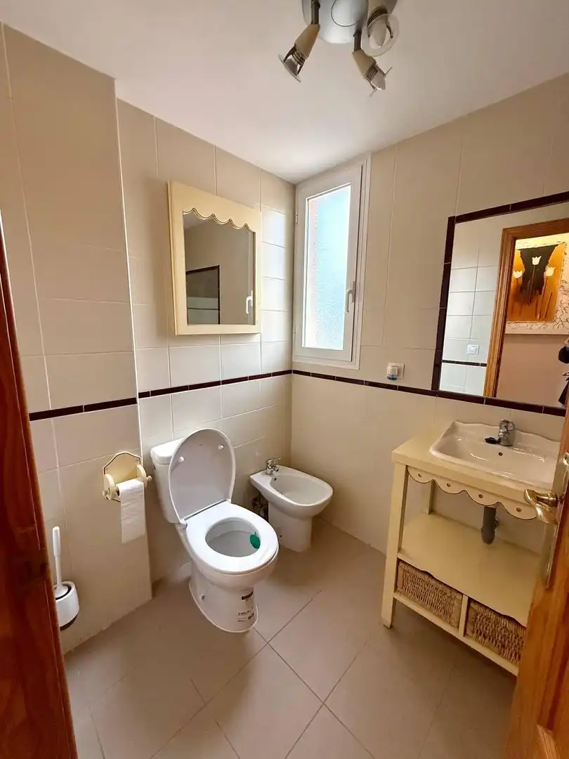 Bany de Apartament en venda en Villajoyosa / La Vila Joiosa amb Aire condicionat, Terrassa i Balcó