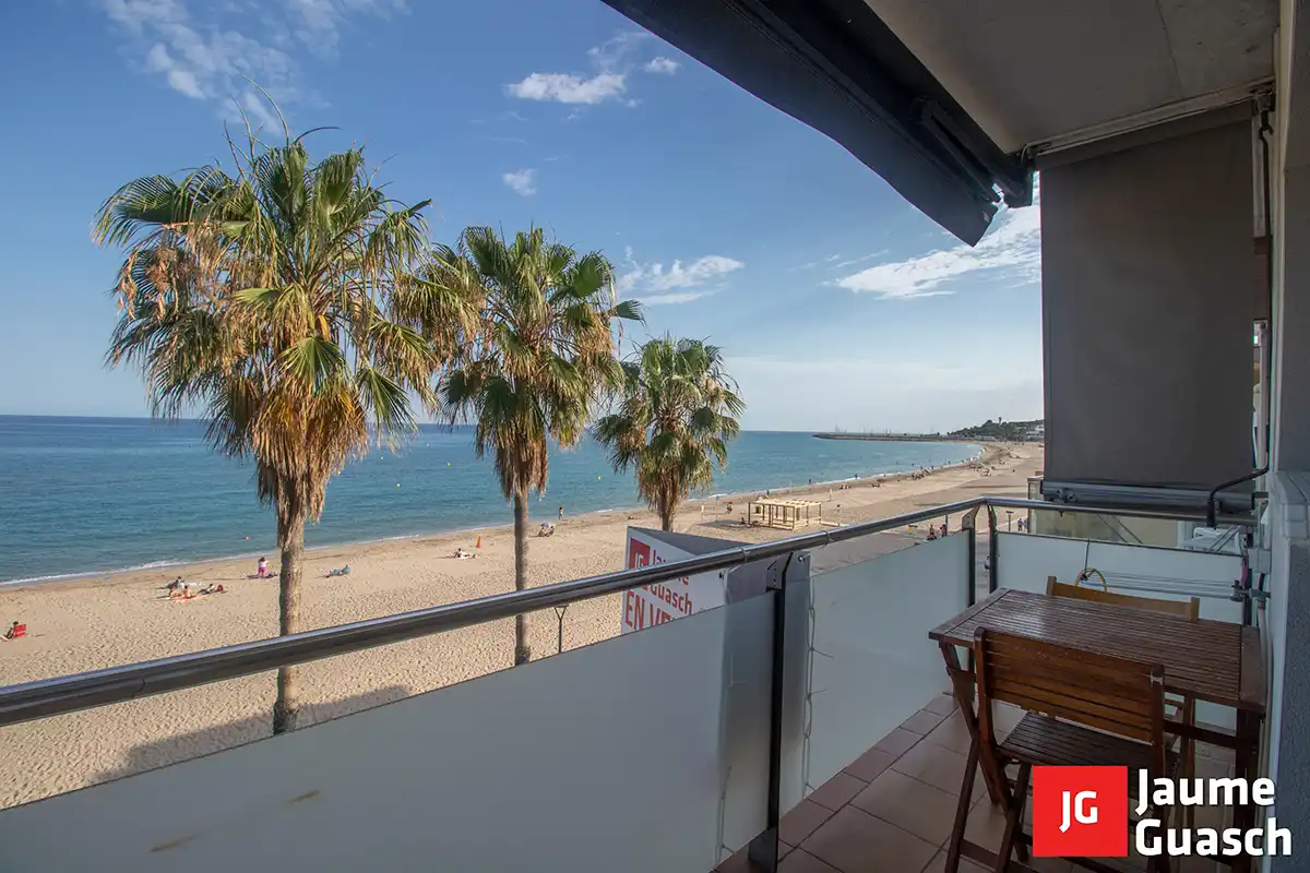 Balcony of Flat for sale in Torredembarra  with Air Conditioner, Heating and Parquet flooring