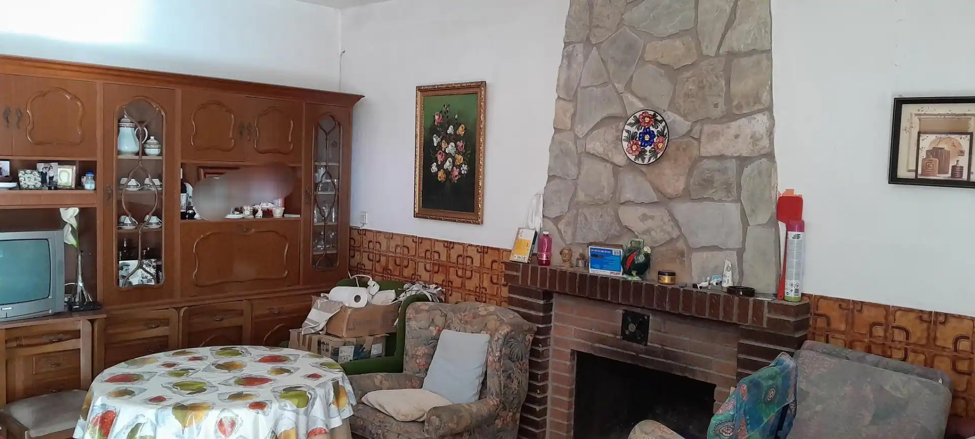 Sala d'estar de Casa o xalet en venda en Yecla amb Piscina i Moblat