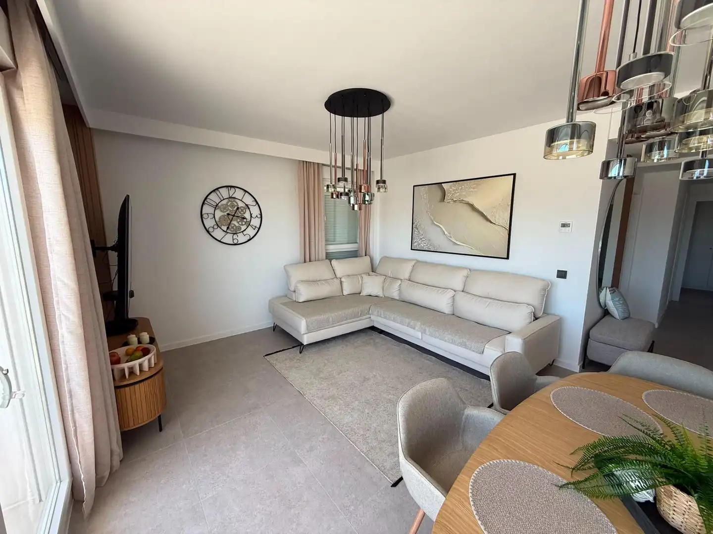 Sala de estar de Apartamento de alquiler en Los Pacos