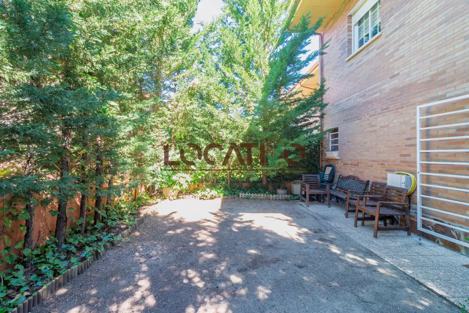 Garden of Houses for sale in San Lorenzo de El Escorial  with Heating, Private garden and Terrace