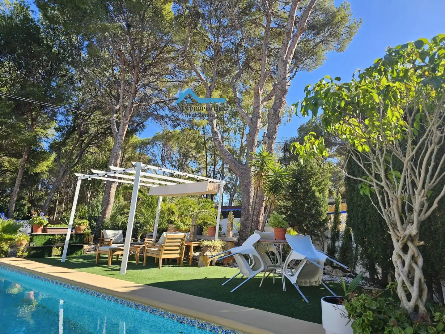 Terraza de Casa o chalet en venta en Altea con Aire acondicionado, Calefacción y Jardín privado