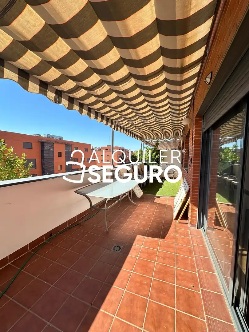 Terrassa de Pis de lloguer en Arroyomolinos (Madrid) amb Aire condicionat, Calefacció i Terrassa