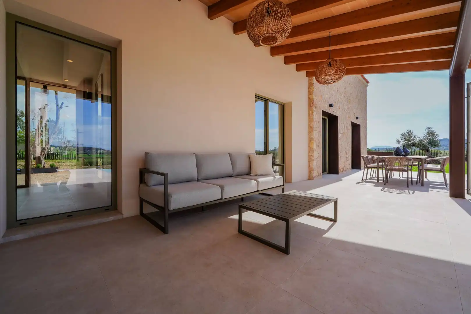 Terrassa de Finca rústica en venda en Sineu amb Aire condicionat, Calefacció i Terrassa