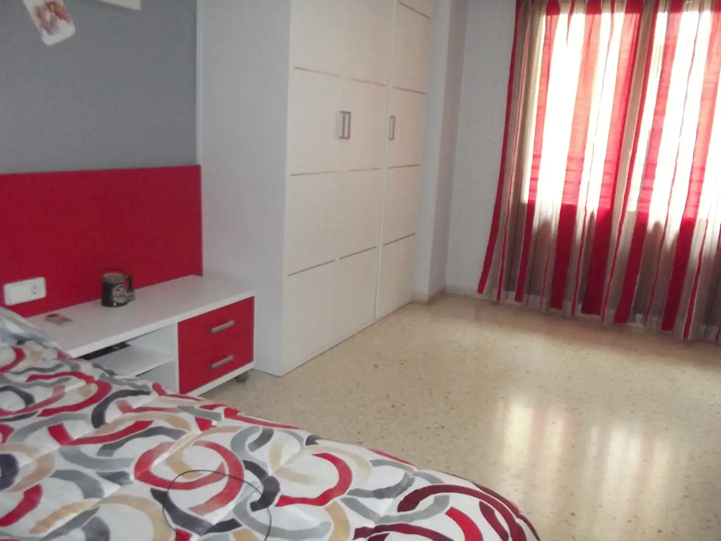 Schlafzimmer von Wohnung zum Verkauf in Almansa mit Heizung und Möbliert