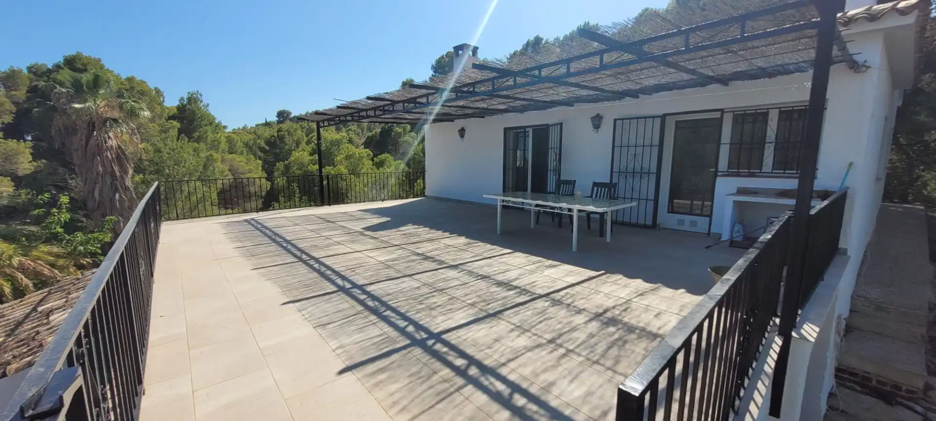 Terrasse von Country house zum Verkauf in Altea mit Privatgarten, Terrasse und Abstellraum