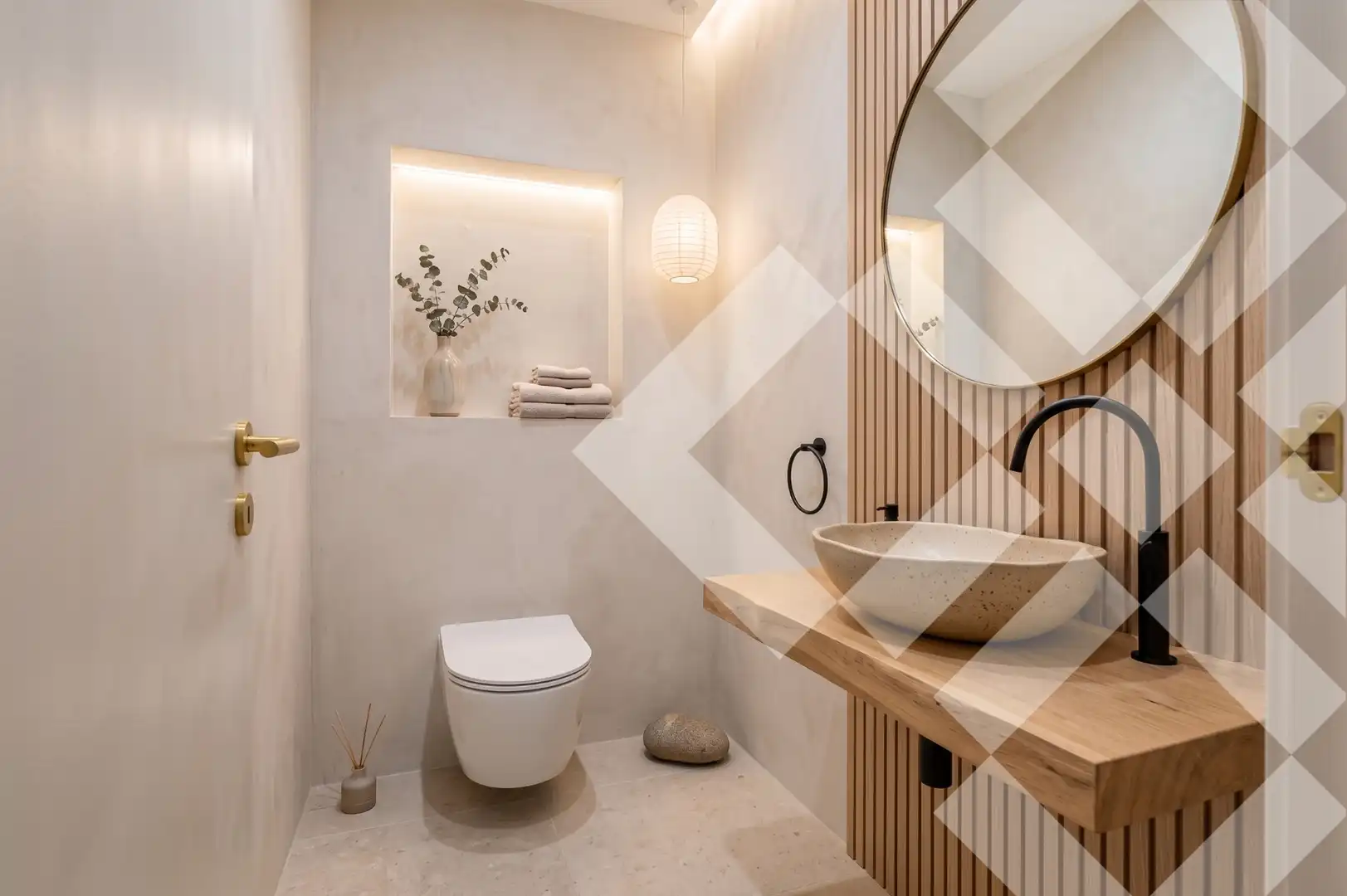 Bathroom of Flat for sale in Barcelona  with Air Conditioner, Terrace and Oven