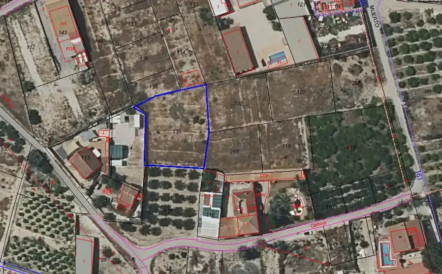 Residential land for sale in Archena, imagen 4