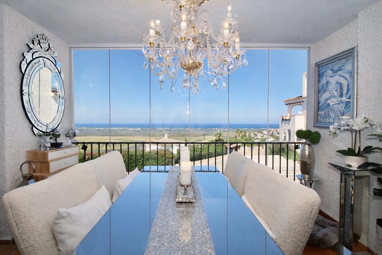 Dining room of Flat for sale in Pego  with Air Conditioner, Terrace and Swimming Pool