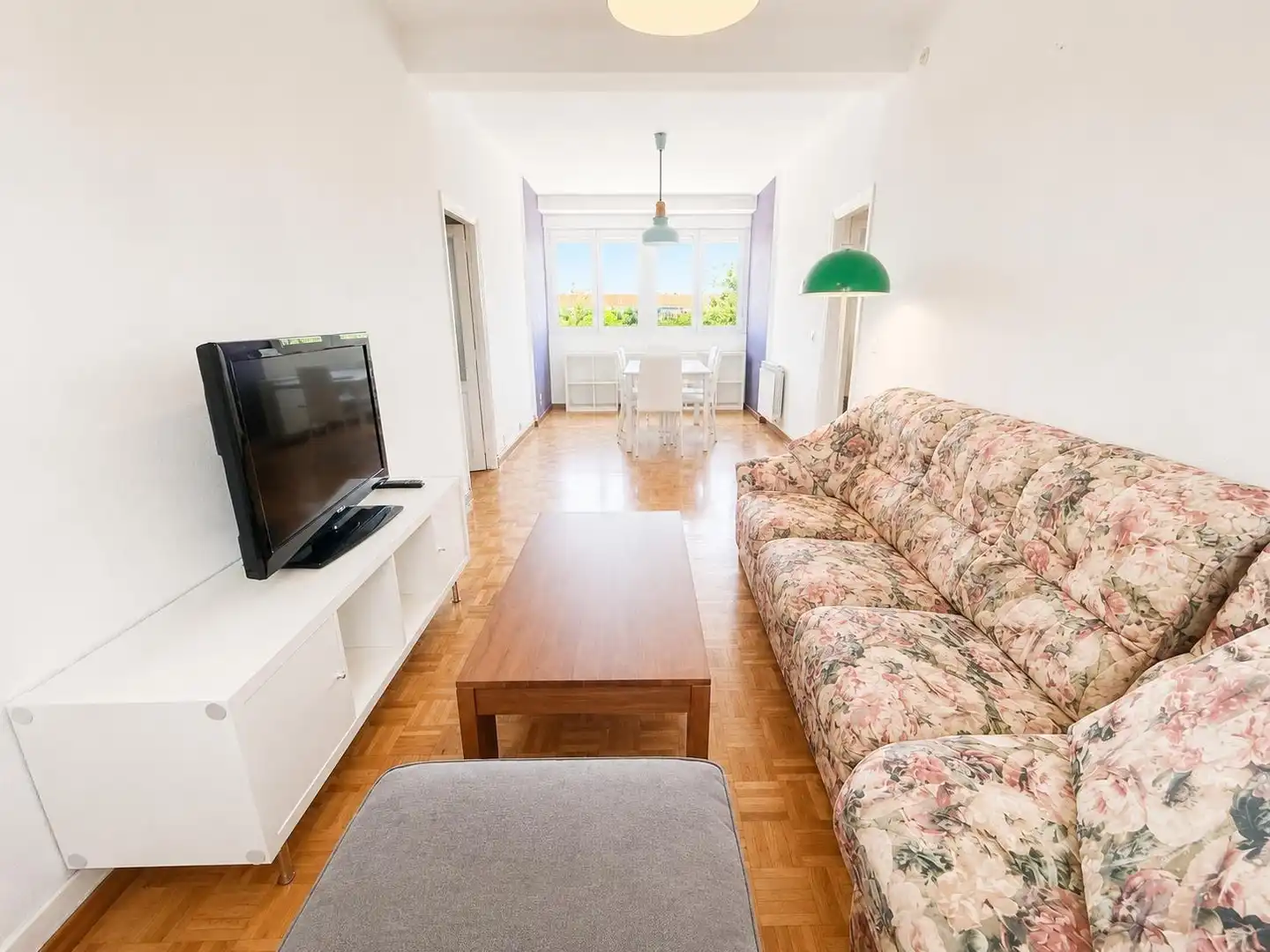 Sala de estar de Apartamento en venta en Madrid con Aire acondicionado, Calefacción y Parquet