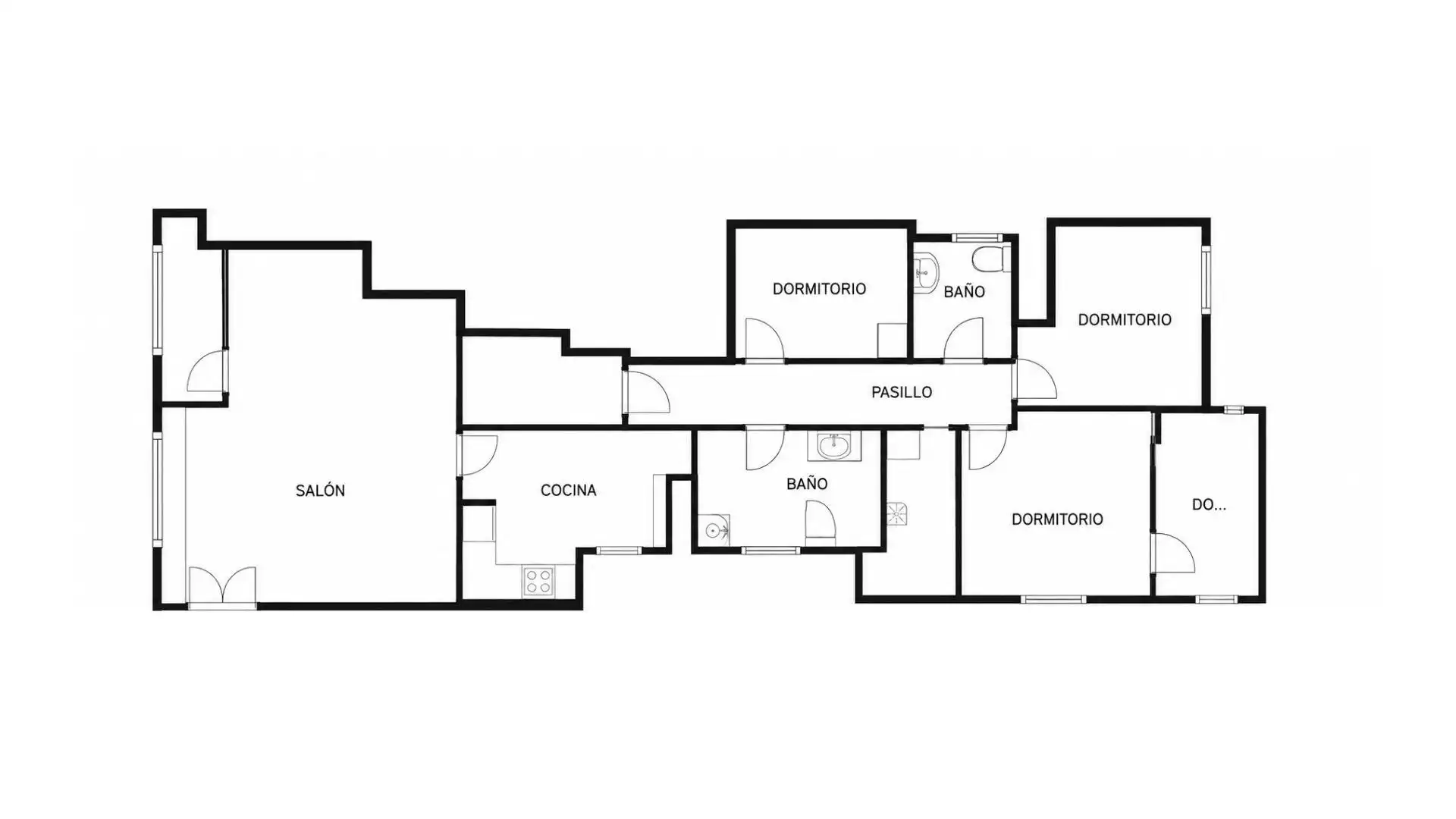 Wohnung zur Miete in Barcelona mit Parkett, Terrasse und Alarm