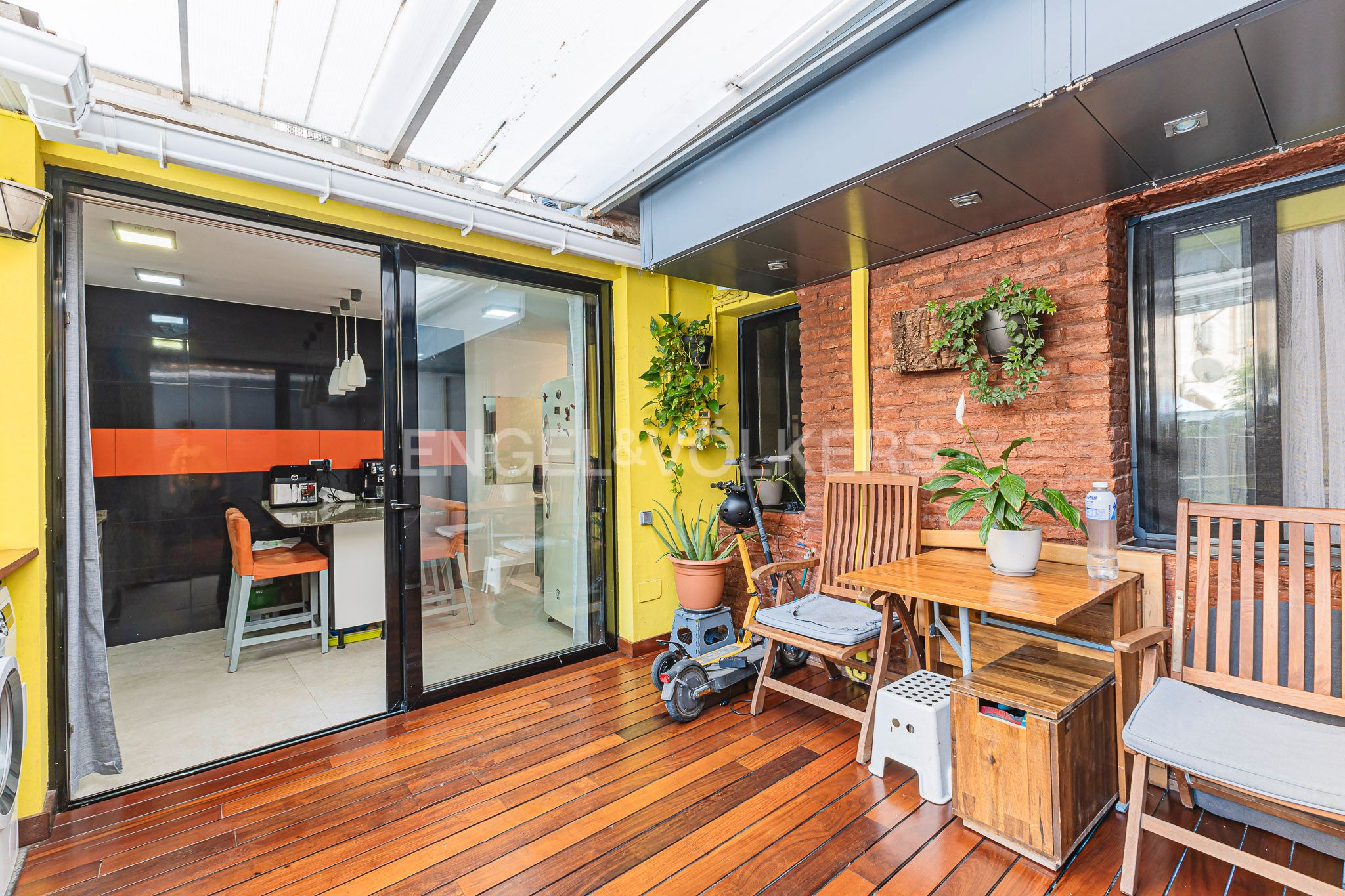 Terrace of Apartment for sale in  Barcelona Capital  with Heating, Parquet flooring and Terrace