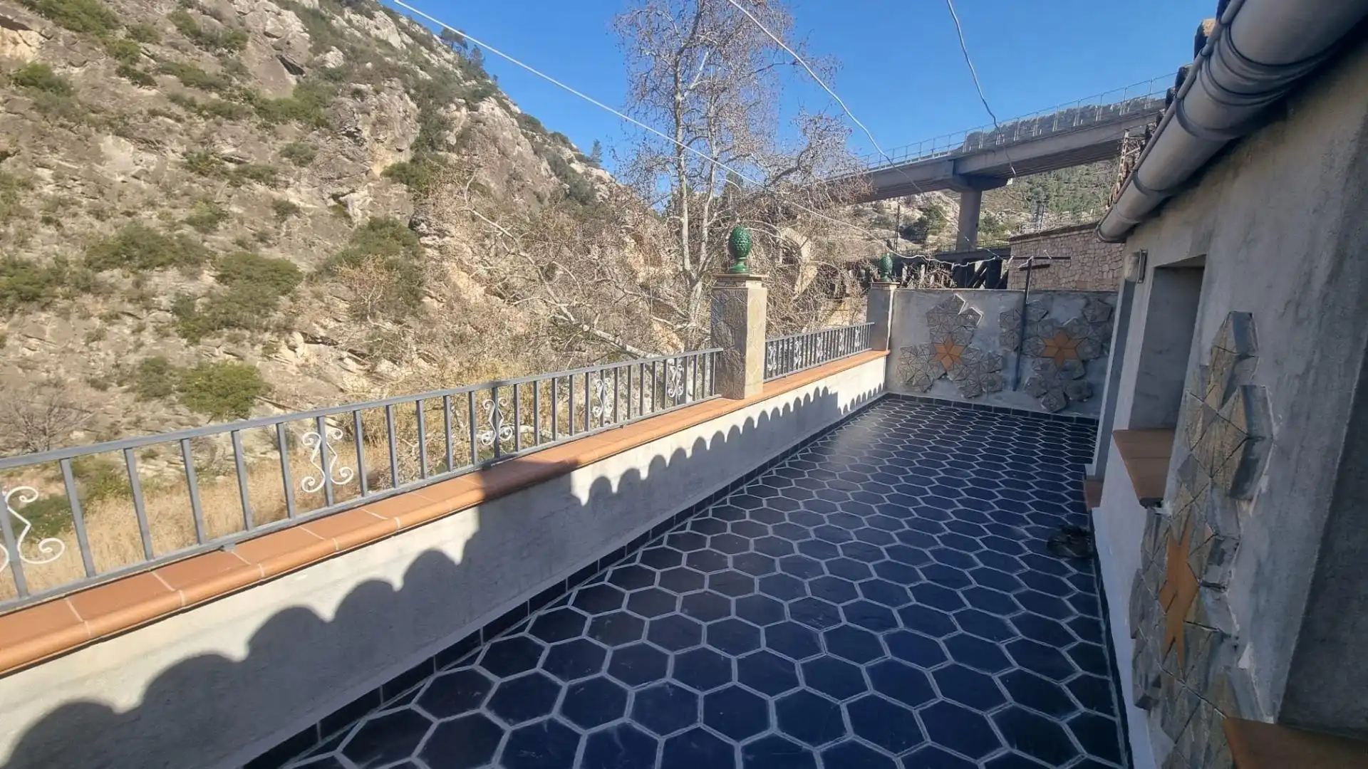 Terraza de Finca rústica en venta en Cebanico con Calefacción, Jardín privado y Terraza