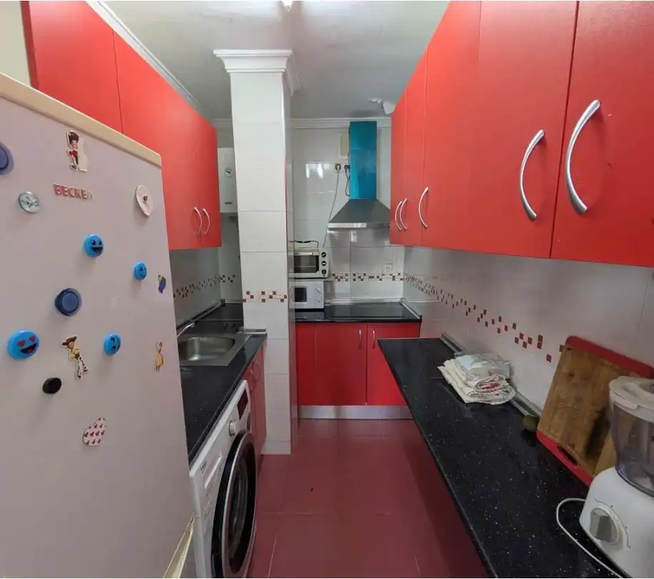 Kitchen of Flat for sale in Torremolinos  with Terrace, Furnished and Oven