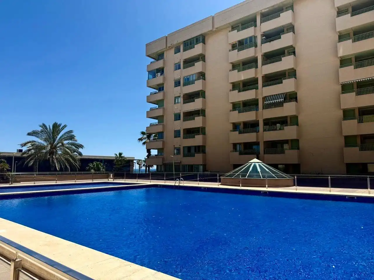 Piscina de Apartamento de alquiler en Alboraya con Aire acondicionado, Terraza y Amueblado