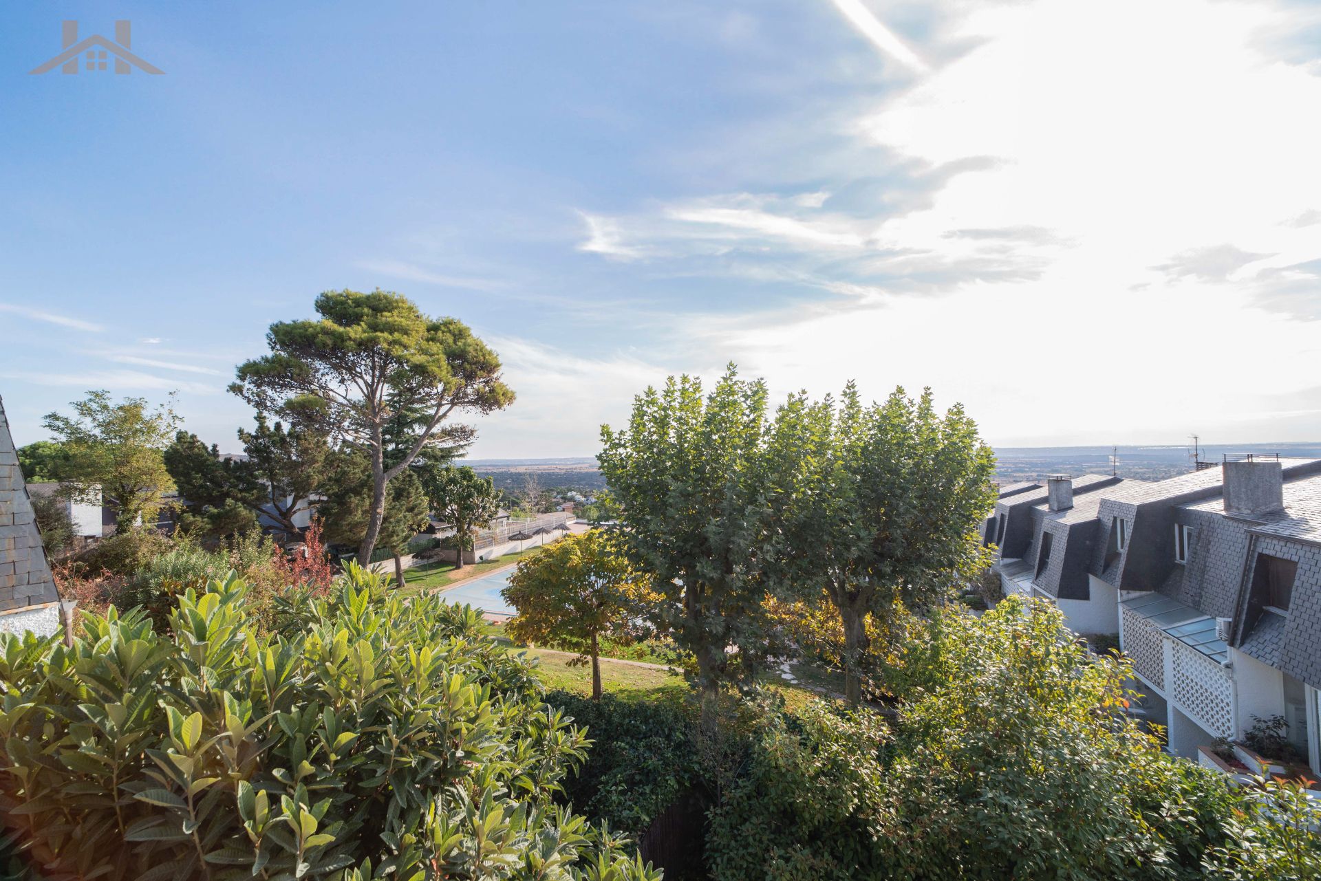 Garden of Single-family semi-detached for sale in Valdemorillo  with Air Conditioner, Heating and Private garden