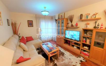 Living room of Flat for sale in Carnota  with Heating, Parquet flooring and Storage room