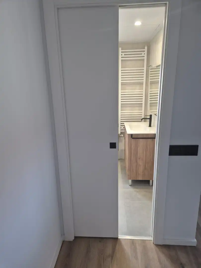 Badezimmer von Wohnung zur Miete in Santpedor mit Klimaanlage, Heizung und Parkett