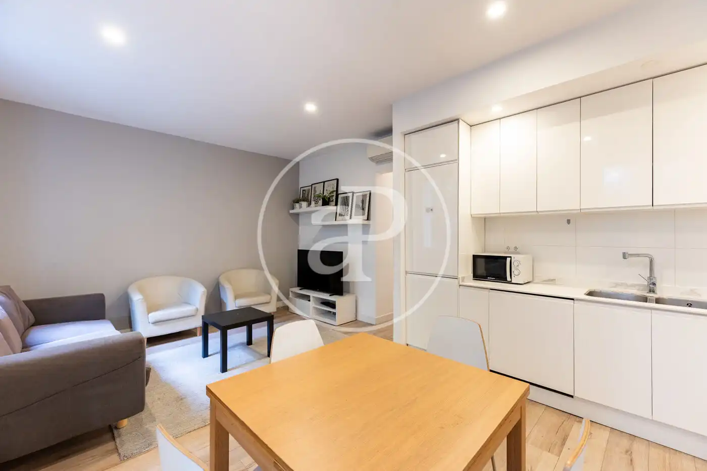 Sala de estar de Piso en venta en Barcelona con Aire acondicionado y Calefacción
