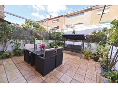 Terrace of Single-family semi-detached for sale in Vilanova i la Geltrú  with Air Conditioner, Heating and Private garden