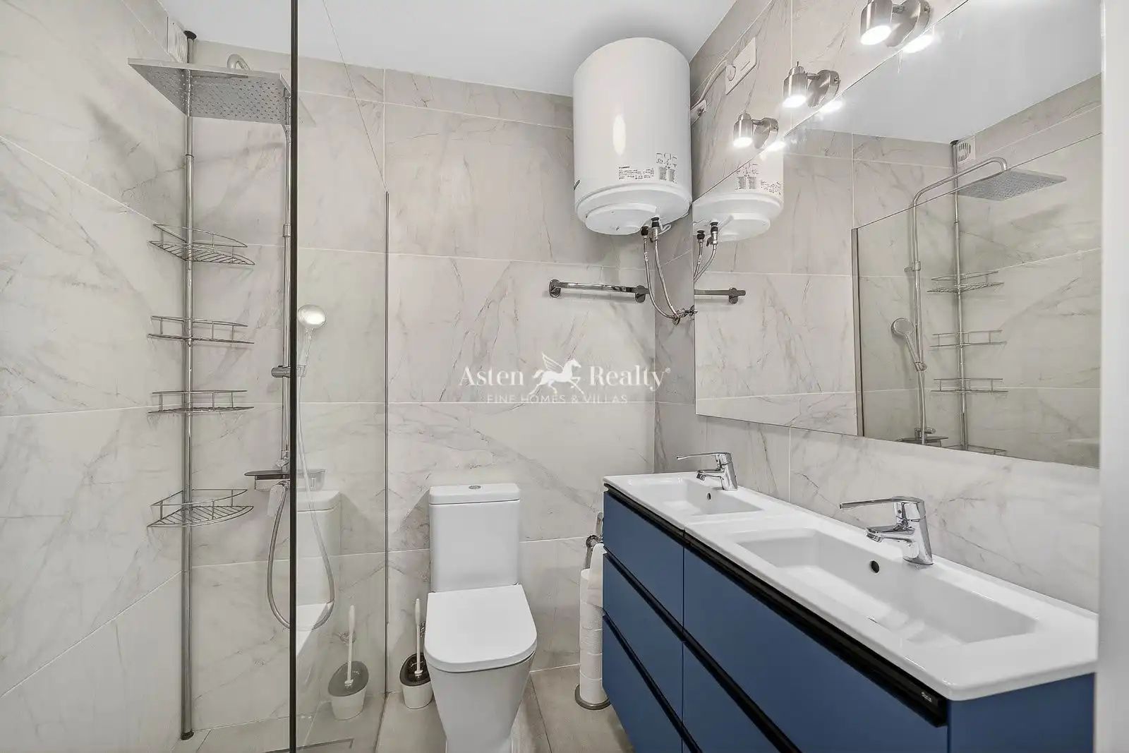 Badezimmer von Maisonette zum Verkauf in Arona mit Klimaanlage, Terrasse und Abstellraum
