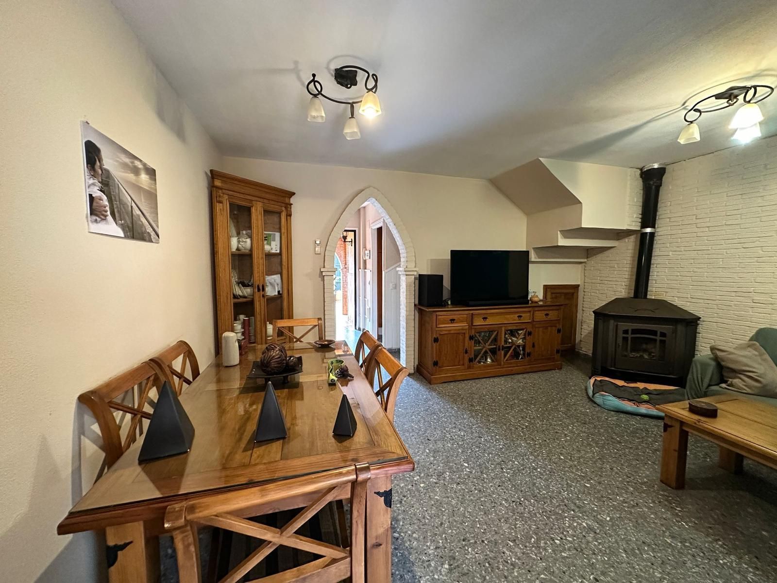 Living room of Single-family semi-detached for sale in Algeciras  with Terrace and Community pool