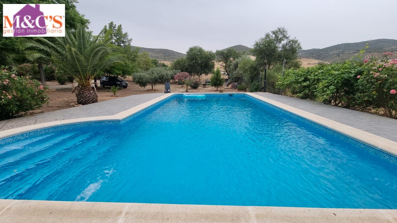 Swimming pool of House or chalet for sale in Hinojosas de Calatrava  with Air Conditioner, Heating and Private garden