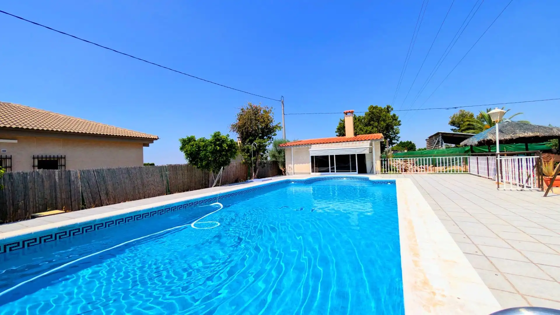 Piscina de Casa o xalet en venda en Elche / Elx amb Aire condicionat, Calefacció i Jardí privat