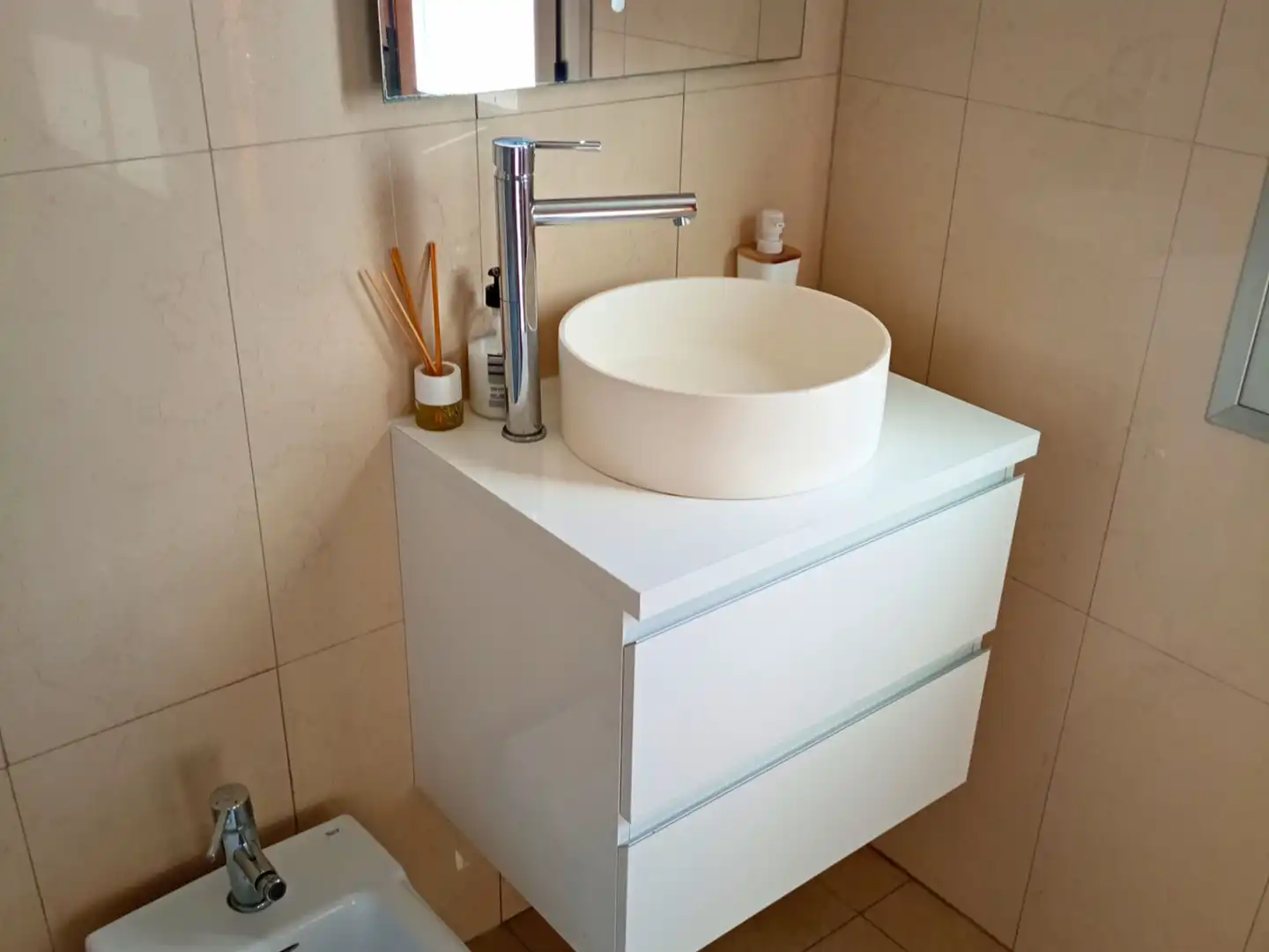 Baño de Piso en venta en La Manga del Mar Menor con Aire acondicionado, Amueblado y Horno