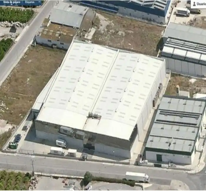 Vista exterior de Nau industrial en venda en Xeraco