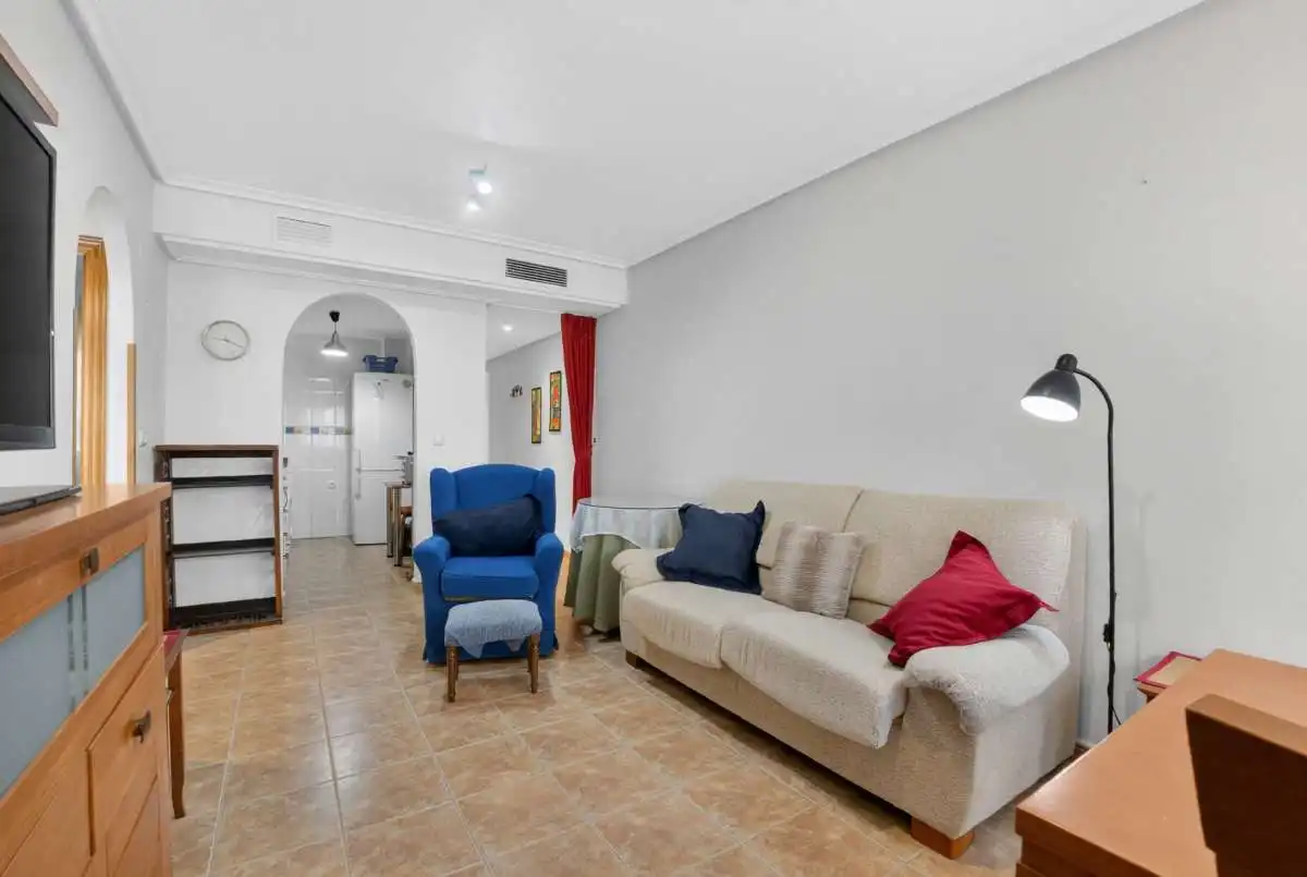 Sala d'estar de Apartament en venda en San Javier amb Traster i Moblat