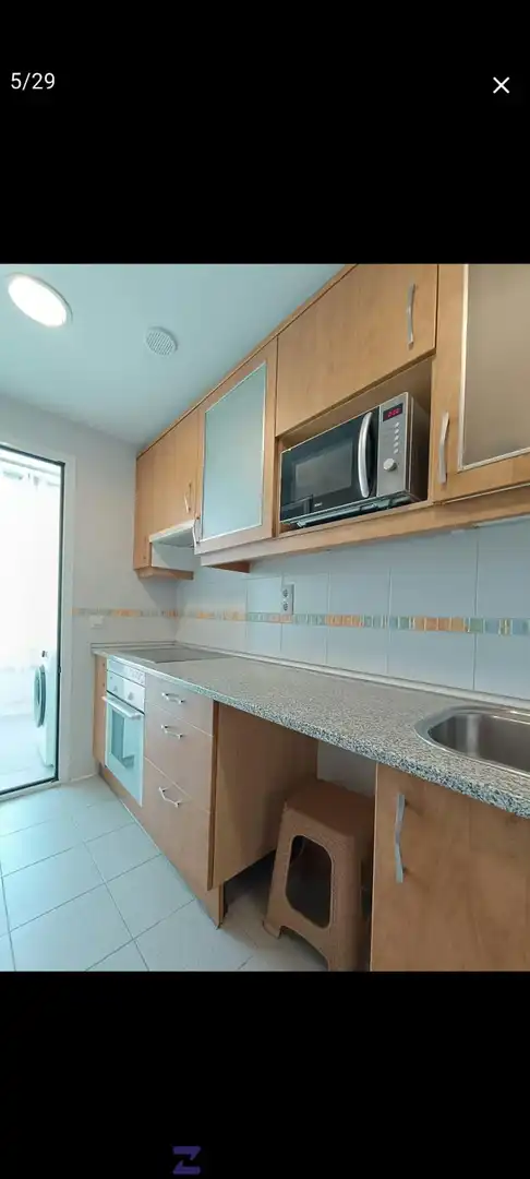 Kitchen of Flat for rent in Getafe  with Terrace, Oven and Washing machine