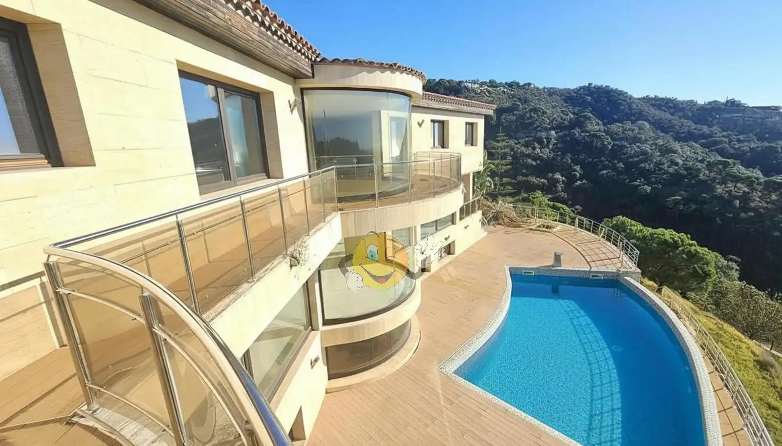 Außenansicht von Haus oder Chalet zum Verkauf in Castell d'Aro, Platja d'Aro i s'Agaró mit Klimaanlage, Heizung und Privatgarten