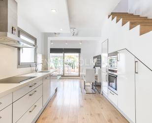 Kitchen of Attic to rent in  Barcelona Capital  with Air Conditioner, Heating and Parquet flooring