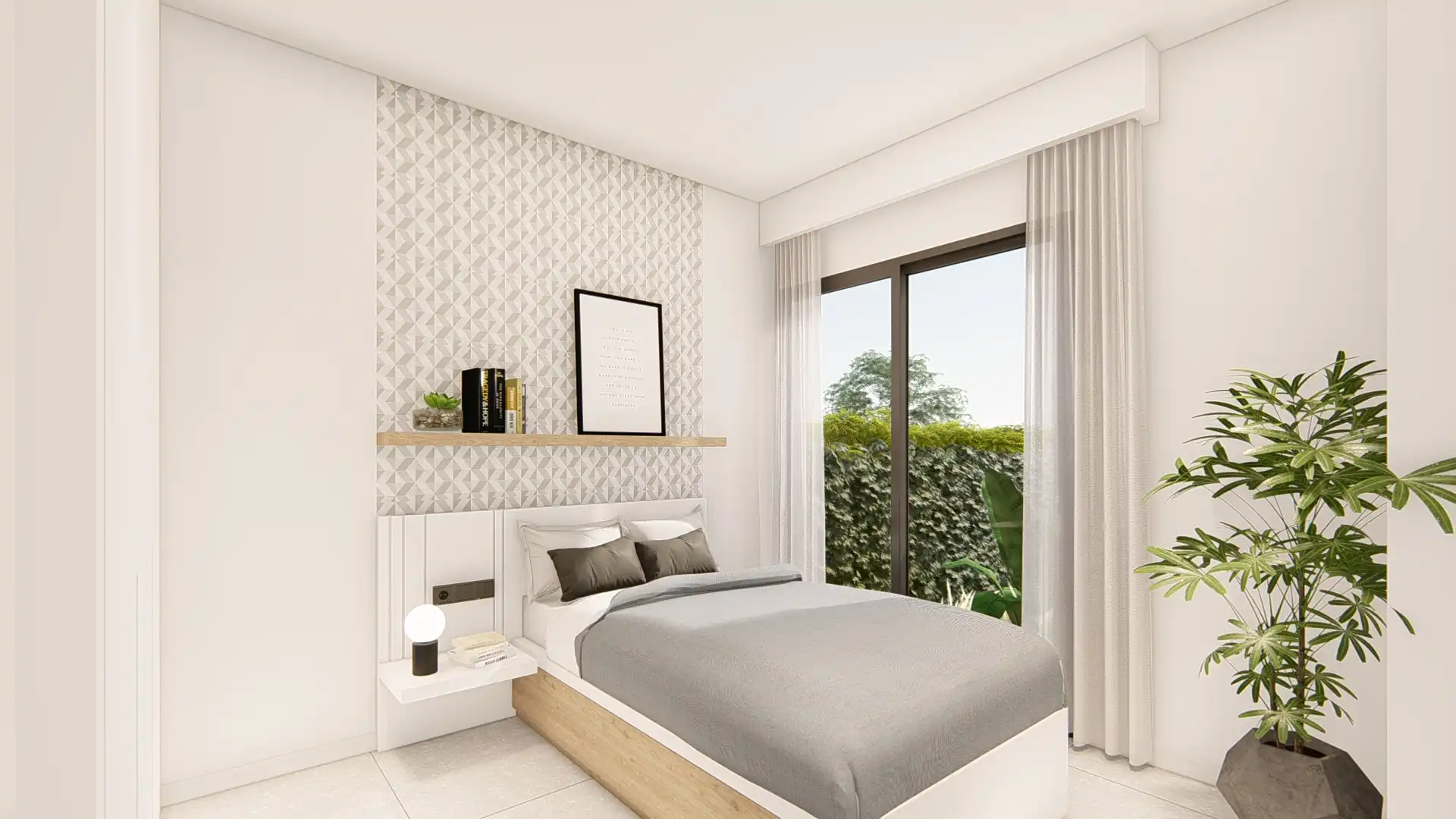 Bedroom of Houses for sale in Molina de Segura  with Air Conditioner